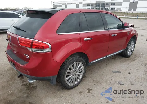 2011 Lincoln Mkx from USA, damaged, VIN 2LMDJ8JK9BBJ05053